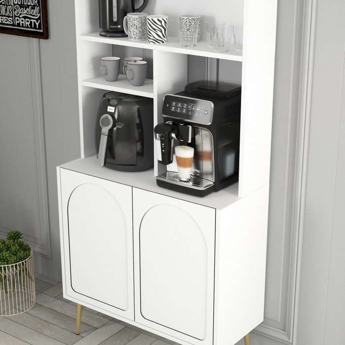 Hanah Home Lyon 80 Blanco y Oro Hanah Home Lyon 80 Blanco y Oro